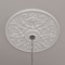 Ekena Millwork Versailles Ceiling Medallion (Fits Canopies up to 3 1/4"), 33"OD x 1 3/4"P, Primed White CM33VE - alternate 4